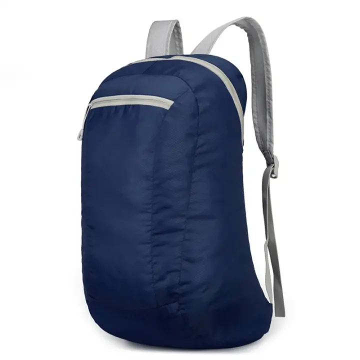 Mochila Deportiva Exterior Plegable Ligera Para Viajes Mochila Multifuncional De Gran Capacidad Moda Unisex Con Manija Suave Y Cierre De Cremallera - 1
