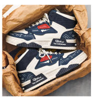 Zapatos De Deporte Para Hombre Con Suela Gruesa Y Transpirables Para Otoño E Invierno Zapatillas De Exterior Con Lona Suave Y Alta Para Actividades Al Aire Libre - details 16