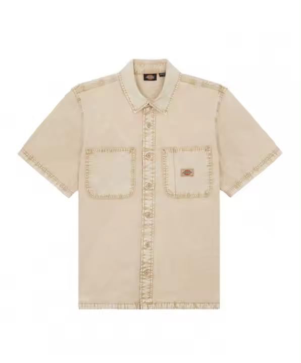 Camisas Dickies Newington para hombre en color beige - 1