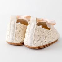 Zapatos Para Bebé Niña Fly Knit Alta Calidad Suela TPR Antideslizante Transpirable Suave Algodón Primavera Otoño Lazo Encantador Para 0-9-18M F235 - details 16
