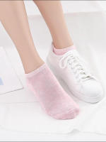 Calcetines De Tobillo Para Mujer En Colores Caramelo Invisibles Blancos Y Negros Transpirables Deportivos Pack De 10 Pares - details 4