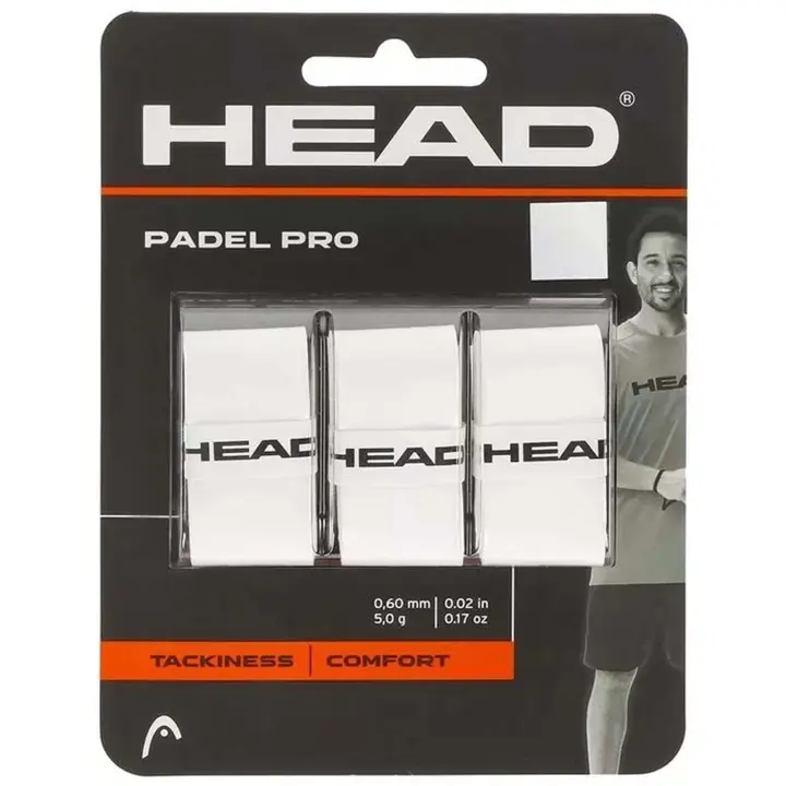 Overgrip Padel Pro 3Pack Para Unisex En Color Blanco - 1