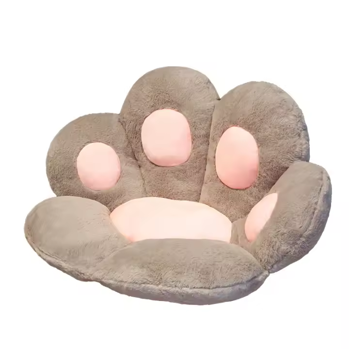 Cojín De Plush De Gato Lindo 70cm Forma De Corazón Y Tatami Relleno De Peluche Suave Regalo Kawaii Para Decoración Del Hogar - 1