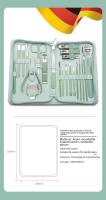 Kit De Manicura Y Pedicura Verde Claro 7-22 Piezas Acero De Alta Calidad Herramientas Multifuncionales Profesionales Para Cuidado De Uñas Y Pies - details 13