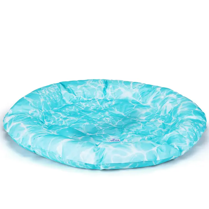 Nobleza - Alfombra Refrescante para Perros, Cama Perro Fria, Manta Refrescante para Mascotas Pequeños y Medianos, Gatos en Verano, Auto Refrigerante, No tóxico, Orbicular - 1