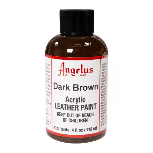 Angelus PINTURA CUERO Y POLIPIEL ANGELUS DARK BROWN 118 ML - 1