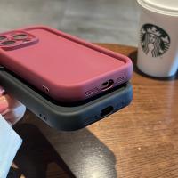 Funda De Teléfono De Silicona Mate Para iPhone 16 15 14 13 12 11 pro Max XS Max X XR 7 8 plus SE 2 Resistente a Golpes Y Choques Cubierta Completa Antisuciedad Anti-Resbaladizo - details 3