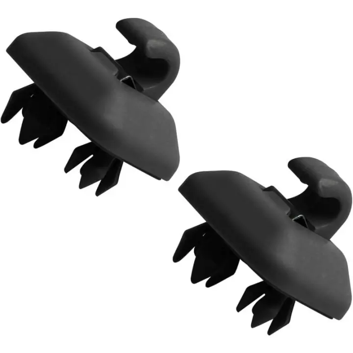 uds - para Audi A4 A5 S5Q3 Q5 parasol para coche abrazadera gancho sujetador abrazadera soporte 8U0857562A (negro) longziming - 1