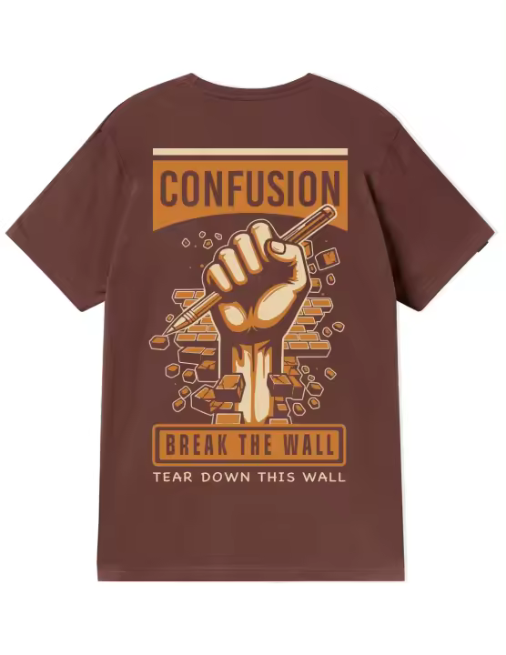 BREAK THE WALL CHOCO TSHIRT LIMITED EDITION - 1