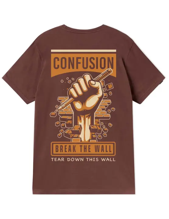 BREAK THE WALL CHOCO TSHIRT LIMITED EDITION - 1
