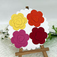 Cortadores De Metal En Forma De Ramas De Rosas Y Hojas Para Scrapbooking Y Álbumes De Fotos Herramienta De Corte De Carbono Para Papel Y Cartón - details 27