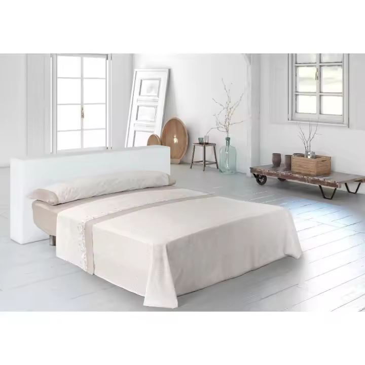 juego de sabana de pierre cardin cama de verano 50% algodon 50 % polyester modelo sena c-1 - 1