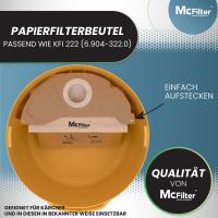 Paquete de 10 bolsas de aspiradora compatibles con Karcher WD2, MV2, reemplaza a Karcher 6.904-322,0 - details 4