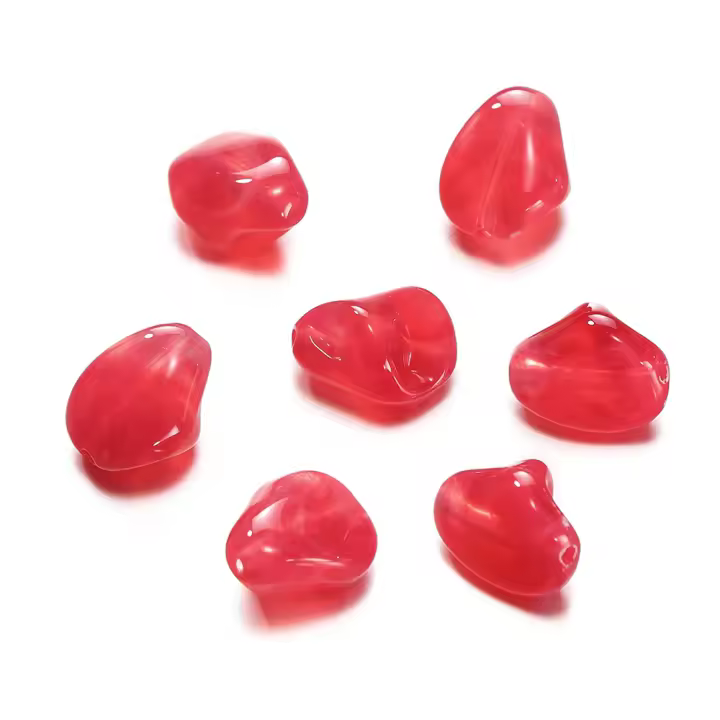 10pcs Cuentas Irregulares De Acrílico Imitación De Piedra Para Accesorios De Joyería DIY Pulseras Collares Cuentas Espaciadoras - 1