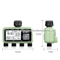 Computadora de riego con 4 Salidas controladas independientemente, Temporizador de riego Digital con Pantalla LCD, Control de riego automático/Manua - details 1