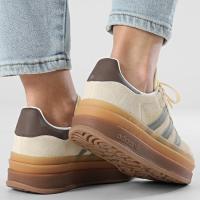 Zapatilla Sneakers Woman Adidas Original Gazelle Bold V25 Beig Adzpwv2596Ad - details 2