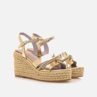 Sandalias plataforma mujer MARIAMARE 68560 C56765 SANDALIA CUÑA YUTE CHAMPAGNE 35902 25V - details 4