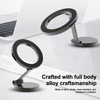 Soporte De Teléfono Móvil Magnético Fuerte Para Coche Universal 360° Giratorio Ajustable Con Pegatina Para Espalda Compatible Con iPhone 15 Samsung Xiaomi - details 7