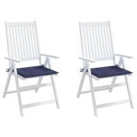 vidaXL Cojines para muebles palets 2 uds tela 40x40x3 cm Cojín Decorativo de Asiento Cojines de muebles de salon - details 4
