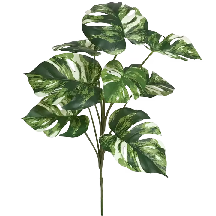 Gran Planta Artificial De 90cm Monstera Falsa Ramas De Plástico Árbol Tropical Hoja De Tortuga Grande Para Decoración De Jardín Y Hogar - 1