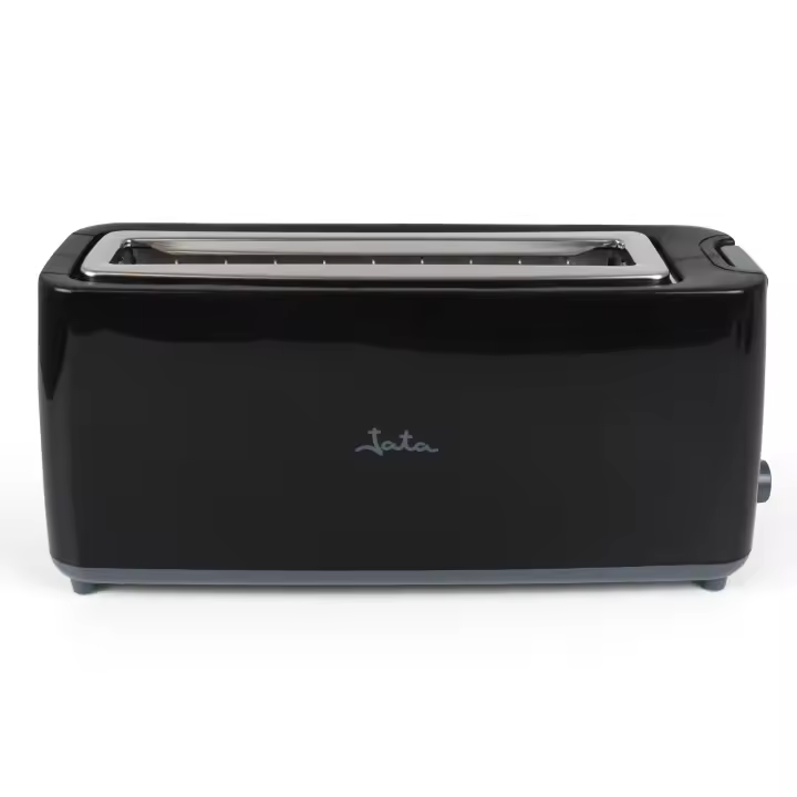 Jata Tostadora de boca ancha (40 mm) para todo tipo de pan. Centrado automático del pan. Selector electrónico de tostado. 6 posiciones. Función de descongelación y mantenimiento del calor - JETT1579 - 1