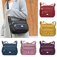 Bolso Cruzado De Mujer En Tela Oxford Simple Bolso De Hombro Multicapa Impermeable Monedero Lady Bolsa De Mano Estilo Fashion - details 19