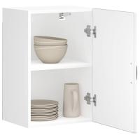 vidaXL Armario de pared de cocina Lucca en color Roble Sonoma/Negro/Madera antigua y más | almacenamiento funcional diseño moderno para baño dormitorio sala - details 5