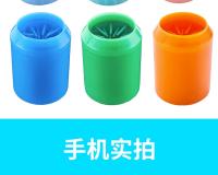 Limpia Paw Para Perros Portátil Tamaño S/M/L De Silicona Suave Limpieza De Patas De Mascota Con Cepillo Y Algodón Juguete Para Perros - details 12