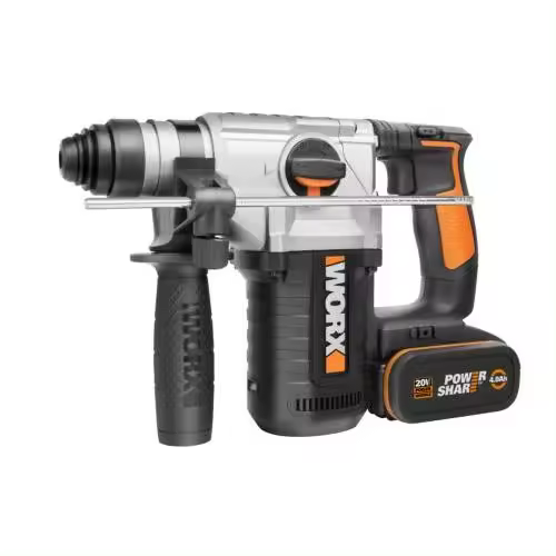 Martillo WORX 20v. 2 baterias 4ah. WX392 - 1