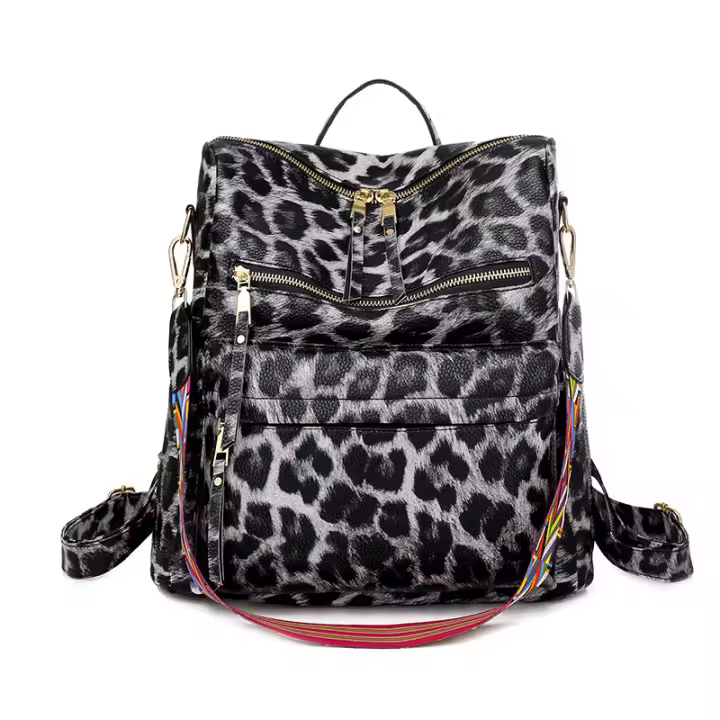 Mochila de gran capacidad para mujer, estilo retro europeo y americano, con diseño de nicho, para mujer - 1