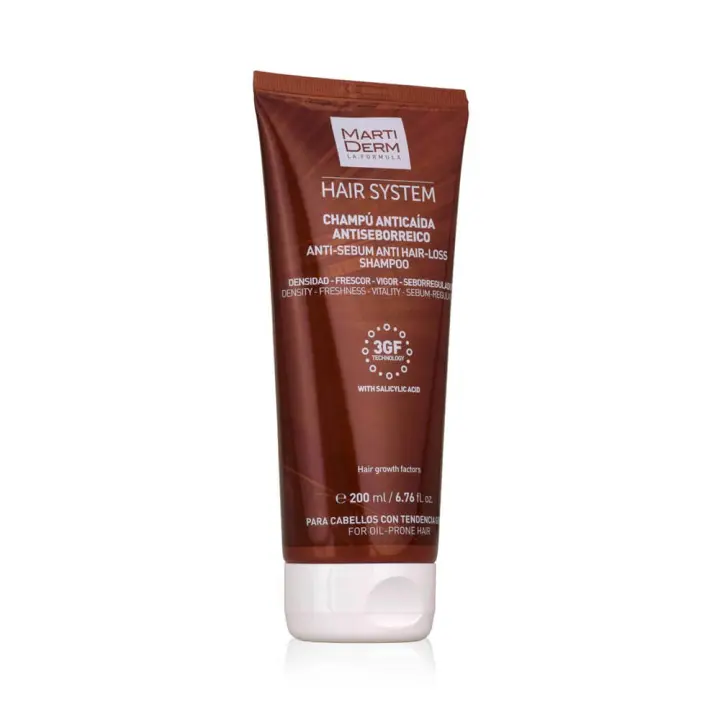 Martiderm Champú Anticaída Antiseborreico 200 ml - 1