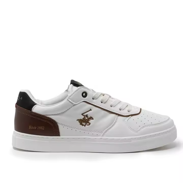 Zapatillas deportivas hombre POLO 515115 0064 DEPORTIVO POLO WHITE BROWN 35686 25V - 1