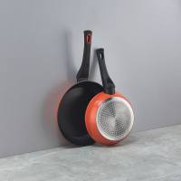 BERGNER Set de 2 sartenes Ø20Ø24cm en aluminio forjado rojo aptas para todo tipo de cocinas - details 9