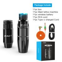 Set Profesional De Máquina De Tatuaje Rotary Mast Tour Con Batería Inalámbrica Y Pluma Para Artistas Suministros Permanentes De Tatuaje Y Maquillaje - details 1