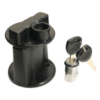 Cerradura De Tanque De Aceite De 3L 4L 5L Con Llave Soporte De Tanque De Combustible Para Motocicleta Material Plástico Engarzado - details 8