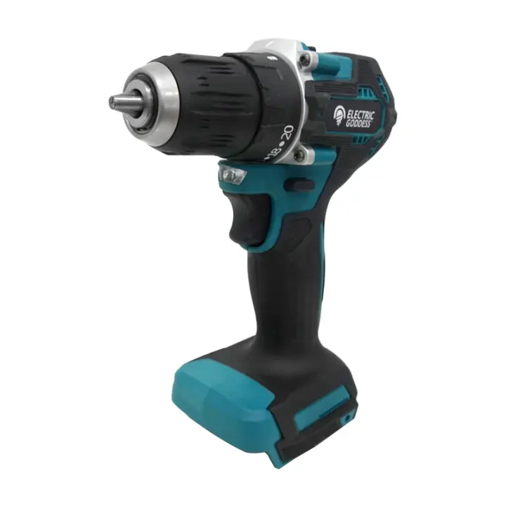 Perforadora Eléctrica Recargable Electric Goddess DDF487 410W Con Luz LED Para Batería Makita 18V Herramienta De Bricolaje Para El Hogar - 1