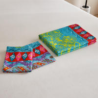 Juego De Cubierta De Edredón Boho Estilo 3pcs Sin Almohadones Suave Y Amigable Con La Piel Hecho De Poliéster 100% - details 5