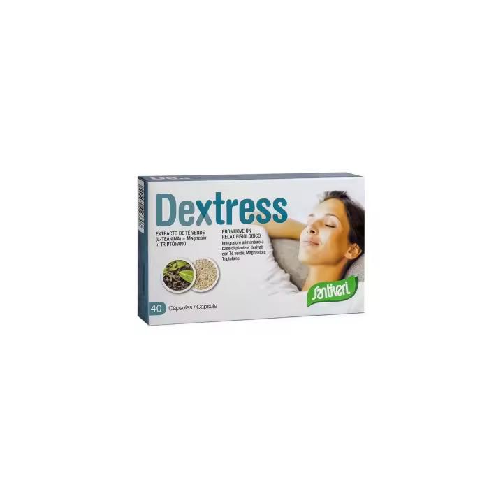Dextress 40 cápsulas Santiveri con Magnesio y Triptófano - 1