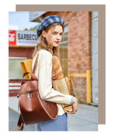 Mochila de PU para mujer, nuevo estilo, moderna, estilo coreano, versátil, para viajes de ocio, pequeña, de PU - details 16