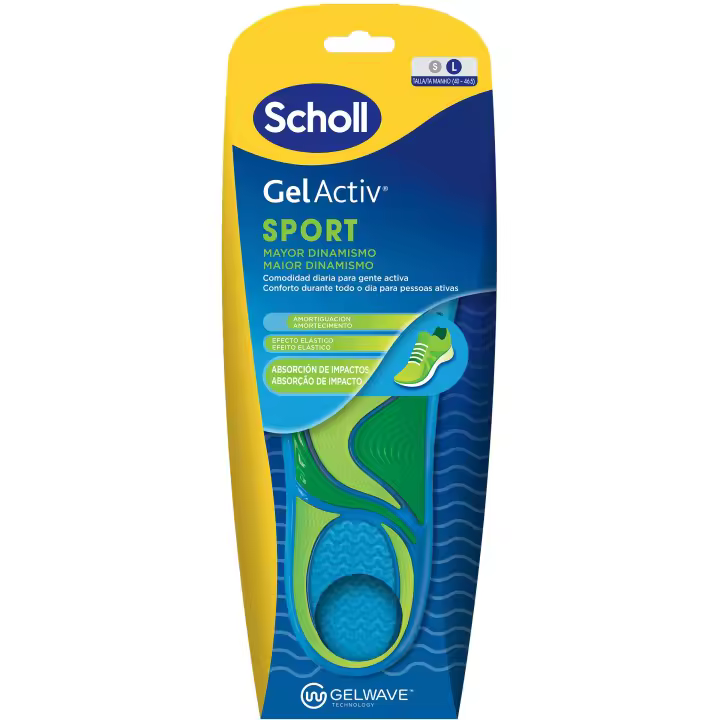 SCHOLL PLANTILLAS GELACTIVE SPORT TALLA L 2 U - 1