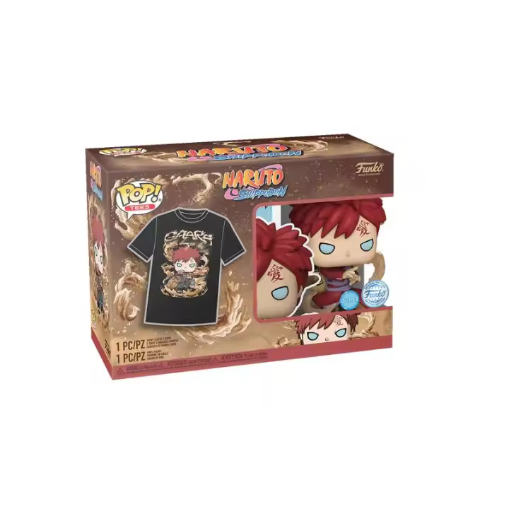 Funko pop&tee Gaara Scented Naruto Shippuden Talla Camiseta XL - 1