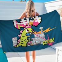 Toalla De Playa Tokidoki De Japón Para Niñas Toalla De Baño Microfibra Secado Rápido Sand-Free Para Yoga Spa Gimnasio Piscina Colorida Y Cómoda - details 4