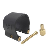 Mandíbula De Clarinete Con Ligadura Y Tapa Para Saxofón Alto Soprano Tenor Accesorios Para Instrumentos De Madera Cierre De Cuero Con Hebilla Clip - details 4
