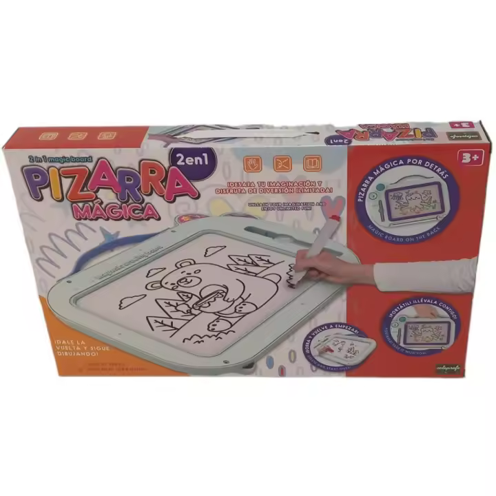 Pizarra Mágica 2 en 1 con Lápiz y Rotulador Pizarras y pupitres COLEPROFE - 1