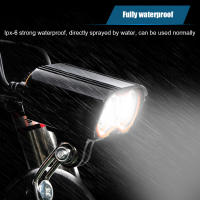 Luz De Bicicleta Frontal 800LM Con 2 Lámparas LED 5V-48V Faro De Montaña Para Ciclismo Nocturno Advertencia Fosa Exterior - details 3