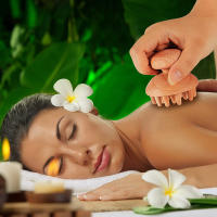 Herramienta De Masaje De Madera 6 En 1 Para Terapia Lymphática Desplazamiento Masajeador Anticelulitis Fascia Rodillo Masajeador Para Relajación Muscular Corporal - details 17