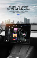 Protector De Marco De Pantalla De Silicona Para Tesla Model Y 3 2021-2024 Accesorios De Interior Del Coche Para Console Central - details 5