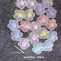 100pcs Bolas De Acrílico Amarillas De Girasol 12mm Mate Transparente Colores Mixtos Para Manualidades Pulseras Y Pendientes De Verano Joyería - details 4