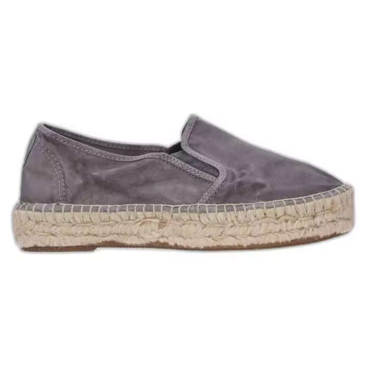 Zapatillas marca Natural World modelo 679E-Gris para mujer en color gris - 1