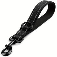 Correa Corta Para Perros Taglory Con Manija Padded Y Cinta Reflectante Correa De Nylon Resistente Para Entrenamiento Y Control - details 0